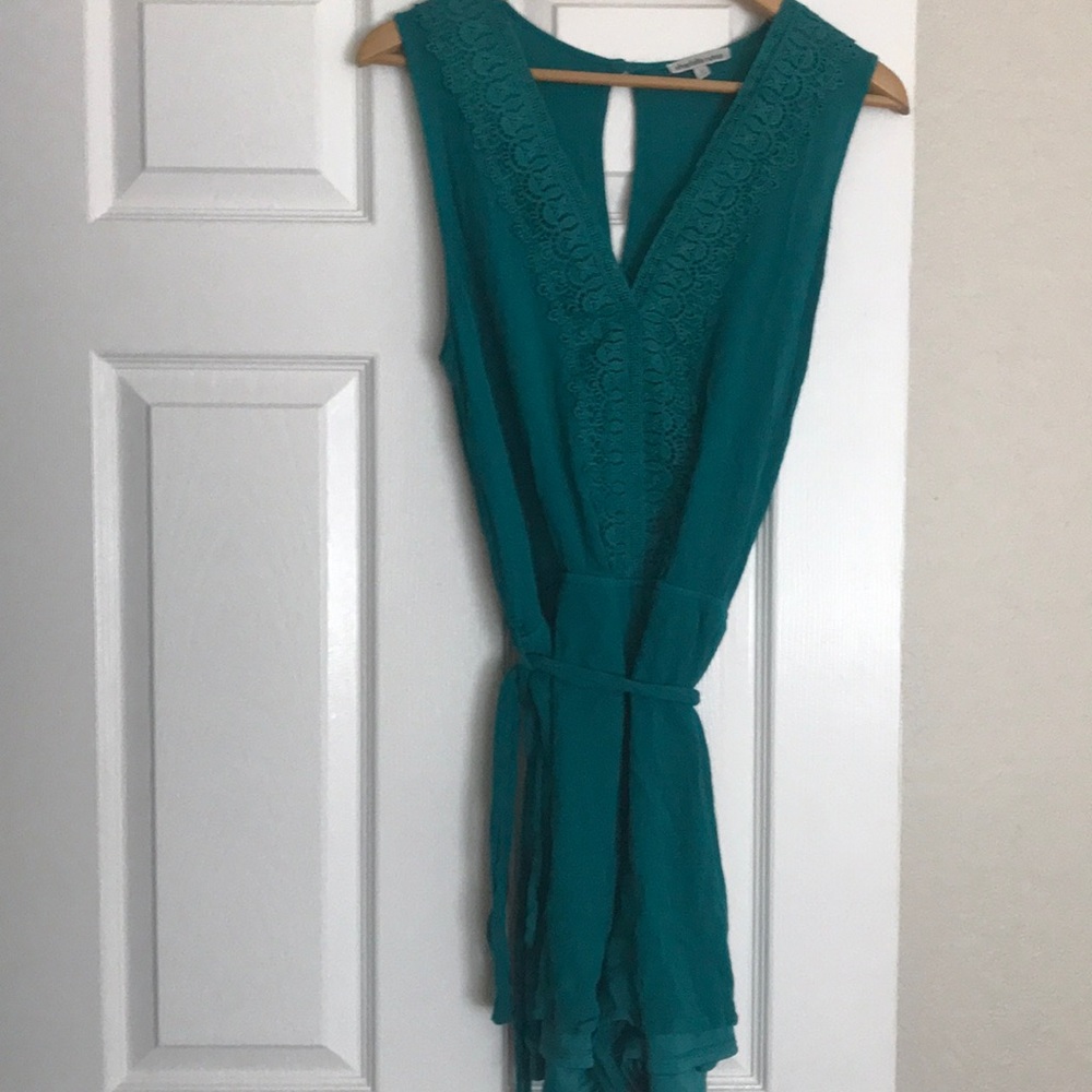 Teal Romper